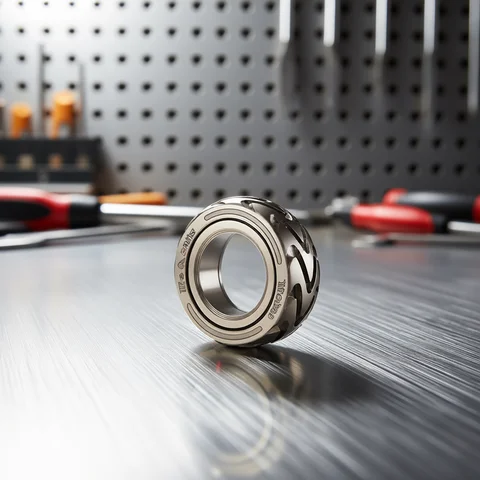 Ratchet Wheel Fidget Ring Fidget Slider Adult EDC Metal Fidget Toys ADHD Hand Spinner Stress Relief Toys Office Toy Adult Gift