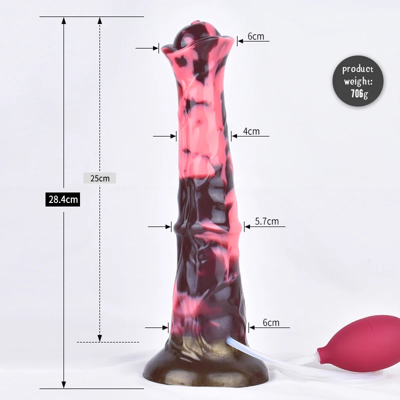 Faak Fantasie Ejaculatie Paard Dildo Met Sucker Multi Color Spray Vloeibare Functie Spuitende Penis Seksspeeltjes Voor Vrouwen Mannen