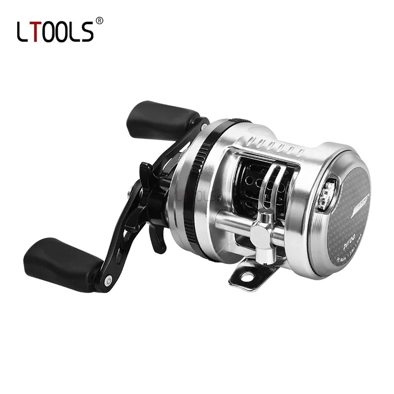 New Saltwater Trolling Drum Fishing Reels Left/Right Hand 9+1BB Trolling Reel 7.0:1 Gear Ratio Max Drag 6kg Offshore Fishing