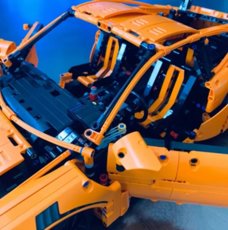 2704 قطعة مكعبات بناء السيارة GT3 RS التقنية المتوافقة مع 42056 للأولاد هدايا منشئ نموذج بناء للبالغين