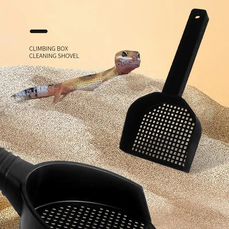 Cat Litter Scoop Small Holes Fine Litter Shovel for indoor Cat Dog Rabbits Hamster Snake Sifter Scoop Cat Litter Scooper