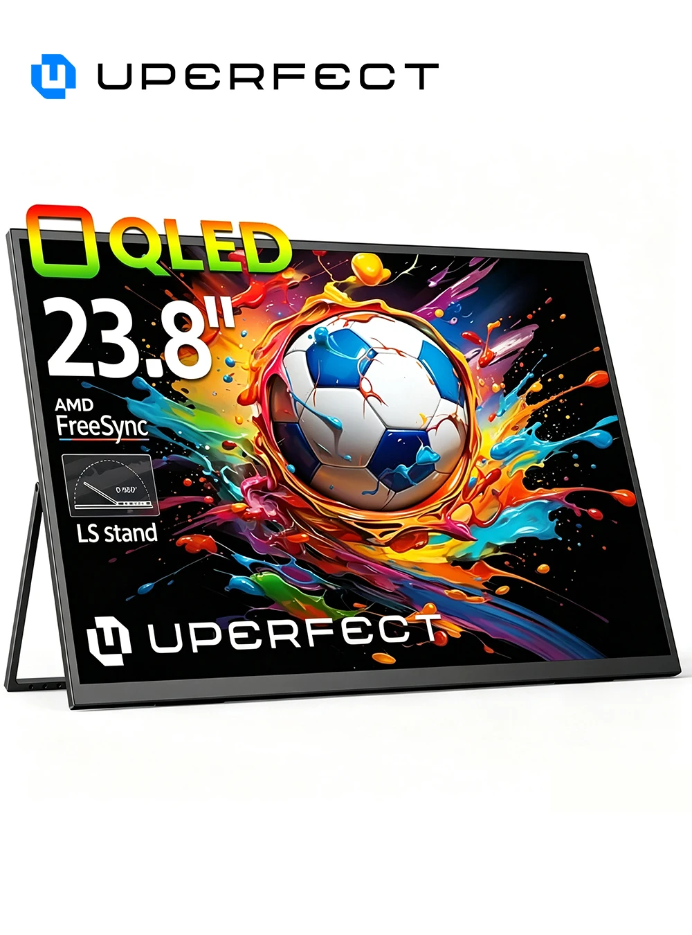 Laptop Gaming Console - UPERFECT Large QLED Portable Monitor 23.8