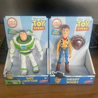 cartoon Toy Story 3 Buzz Lightyear woody Anime Figure desktop Toy Model Ornament children doll Collectibles Surprise HolidayGift