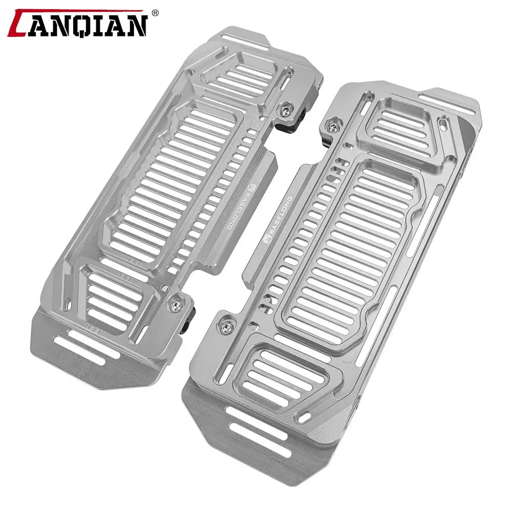 For Suzuki RM250 RM125 DRZ400 DRZ400E DRZ400S DRZ400SM Motorcycle Accessories Aluminium Radiator Grille Guared Cover Protector