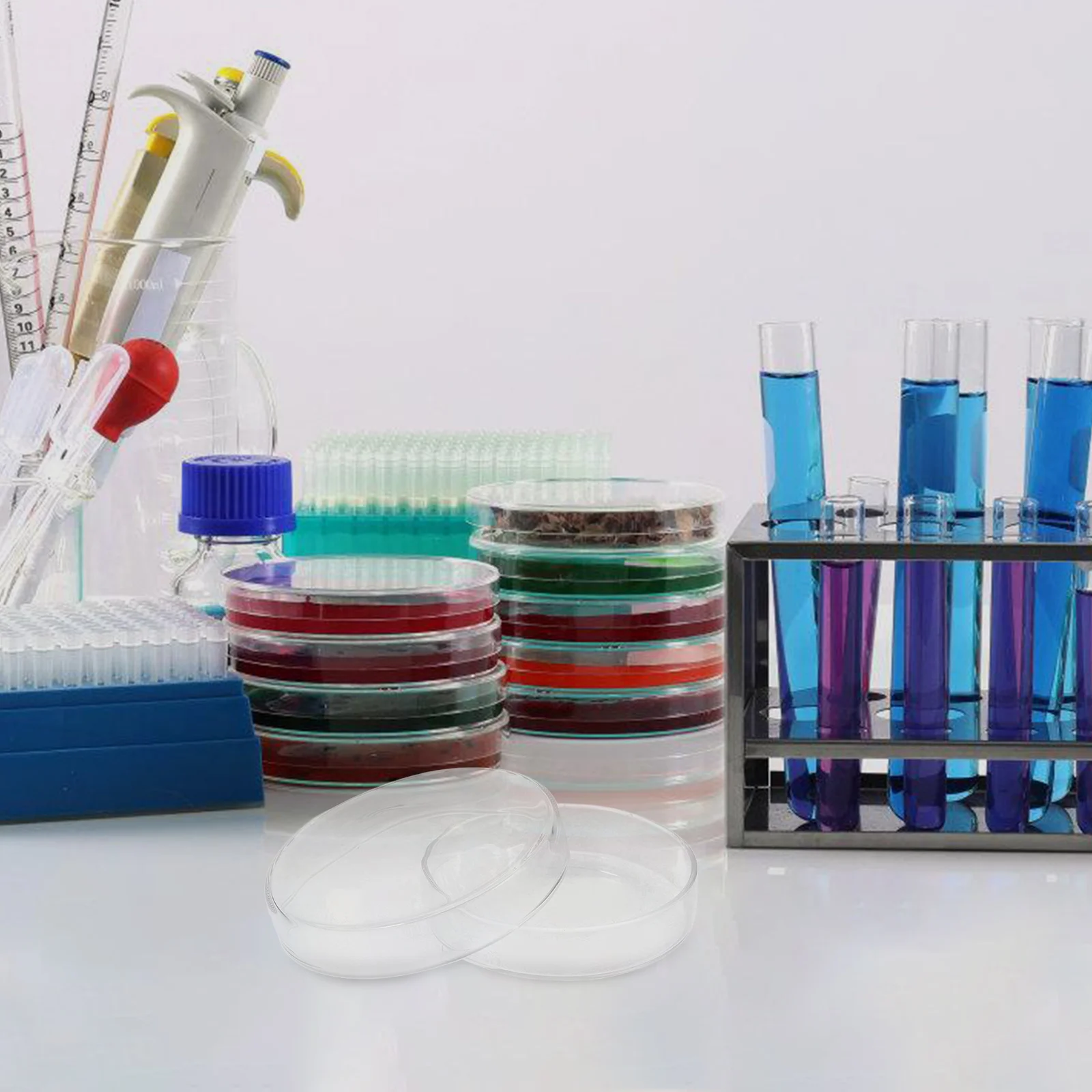 

Glass Petri Dish High Borosilicate Material Moderate Capacity Reusable Laboratory Culture Tray Cleaning Easy Science Supplies