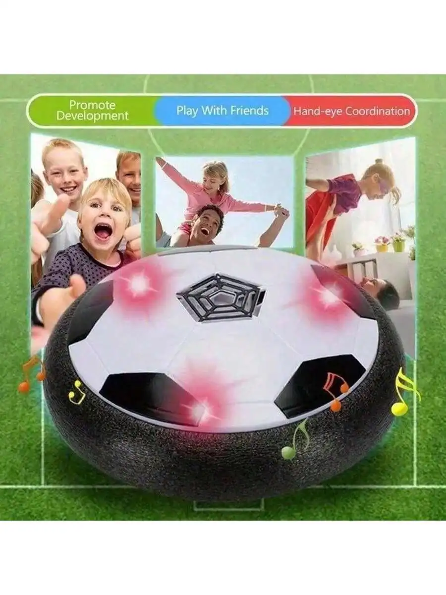 

Levitation football toy Air Cushion Floating Foam Soccer Ball boy child toy 3 to 6 years Kids Levitate Suspending Soccer Toys