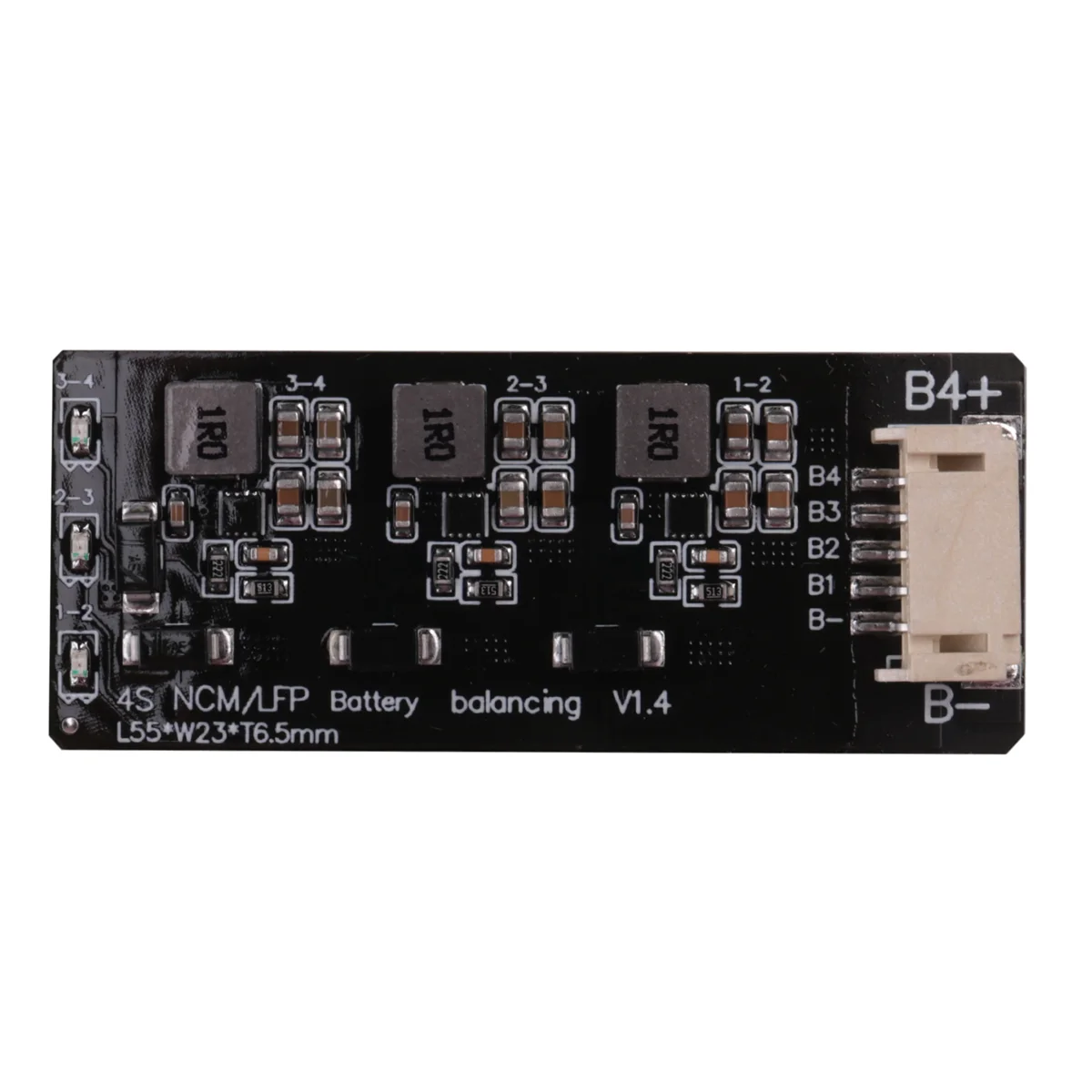 Placa de transferencia de energía de equilibrio, equilibrador ecualizador activo de batería Li-Ion Lipo Lifepo4 LFP, BMS, 1.2A, 4S