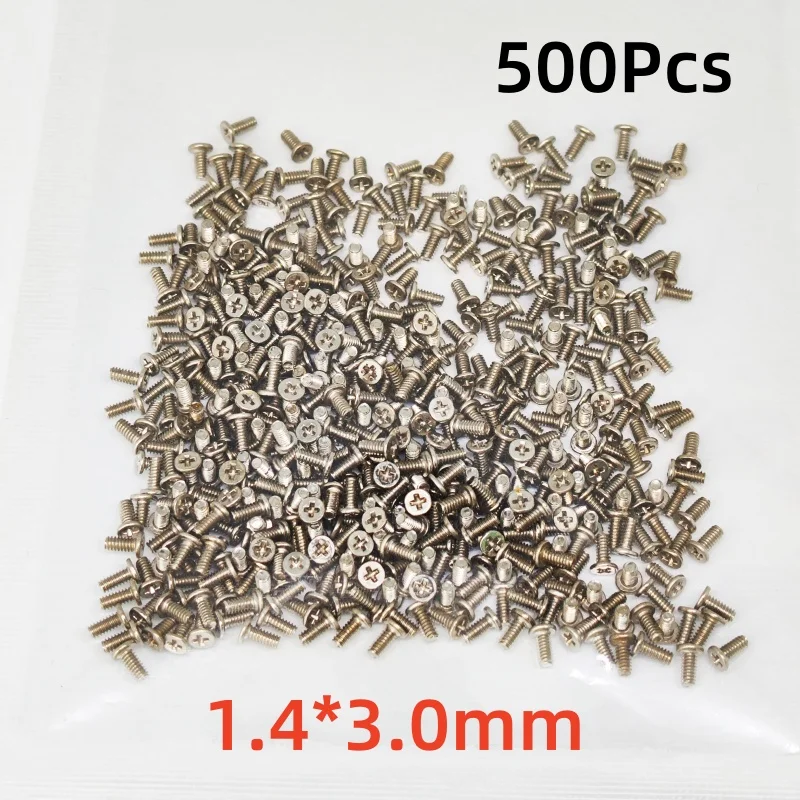 500 tornillos de 3.0mm y 3.5mm para Samsung Galaxy A50, A70, A20, A40, A21, A31, A41, A51, A32, A42, A52, A72, A53, A73, A12, A13 y otros móviles