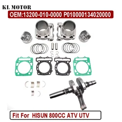 HISUN 800 Crankshaft Cylinder kit Plain Bearing Engine kit for HISUN 800CC ATV UTV QUAD GO KART 13200-010-0000