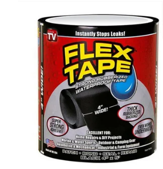 White/Black Rubberized Sealant Tape Super Strong Waterproof