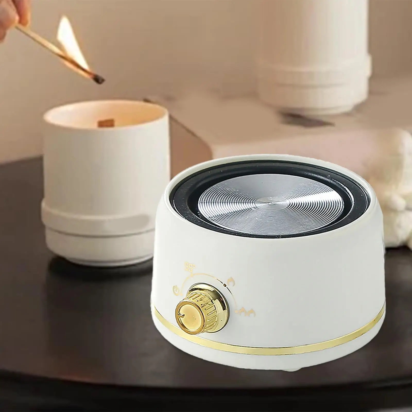 Ceramic Wax Melt Warmer Electric Oil Burner Candle Heater Lamp for Home and Gift Use