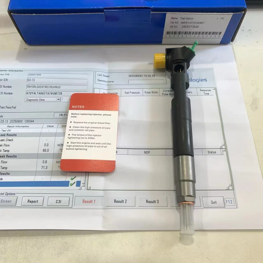 

New Common Rail Injector 28307309 For Mercedes Sprinter 2.1d A6510703087 6510703087