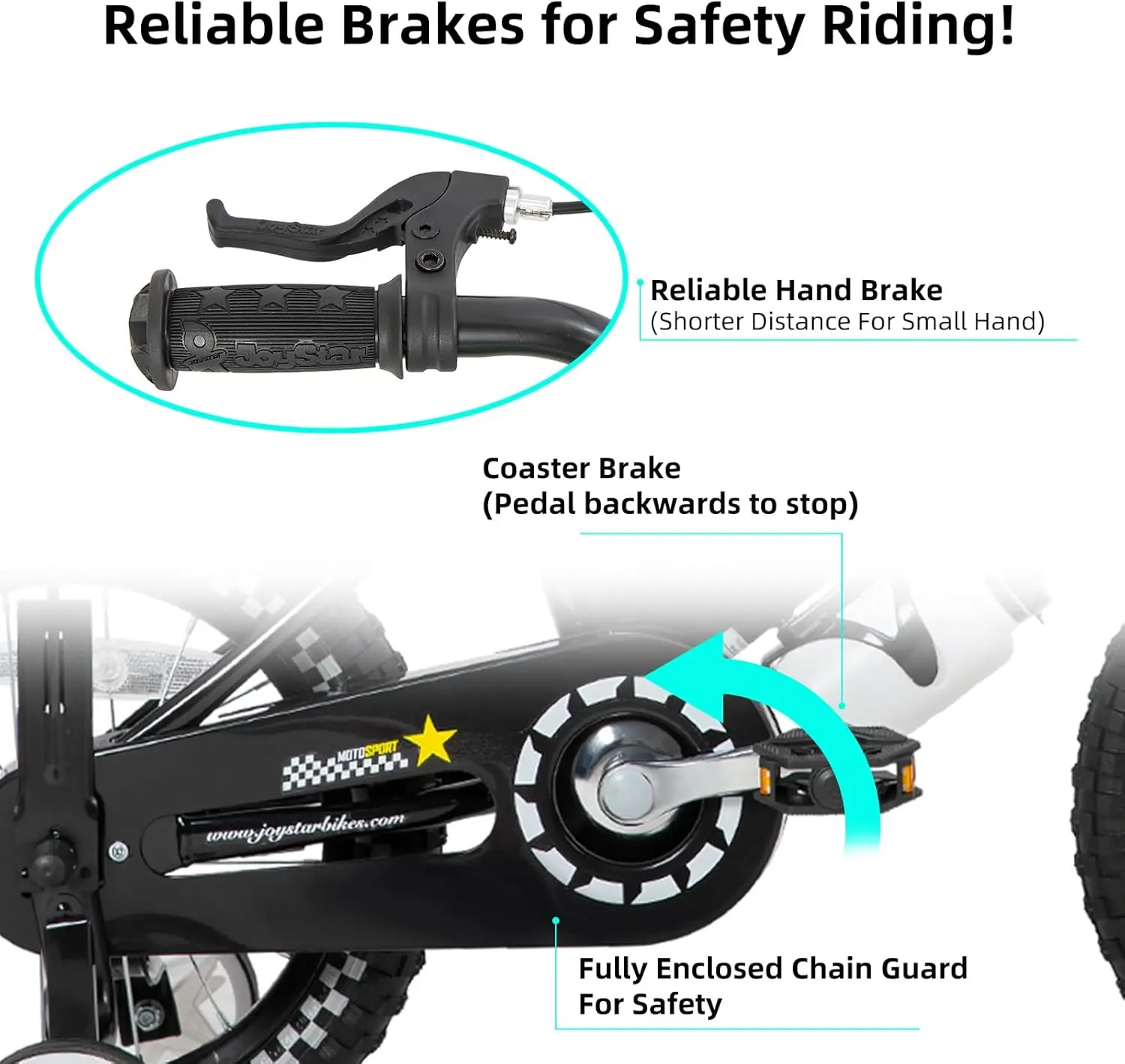 Little Daisy-bicicleta con asiento y serpentinas para niñas y niños de 2 a 7 años, 12 pulgadas