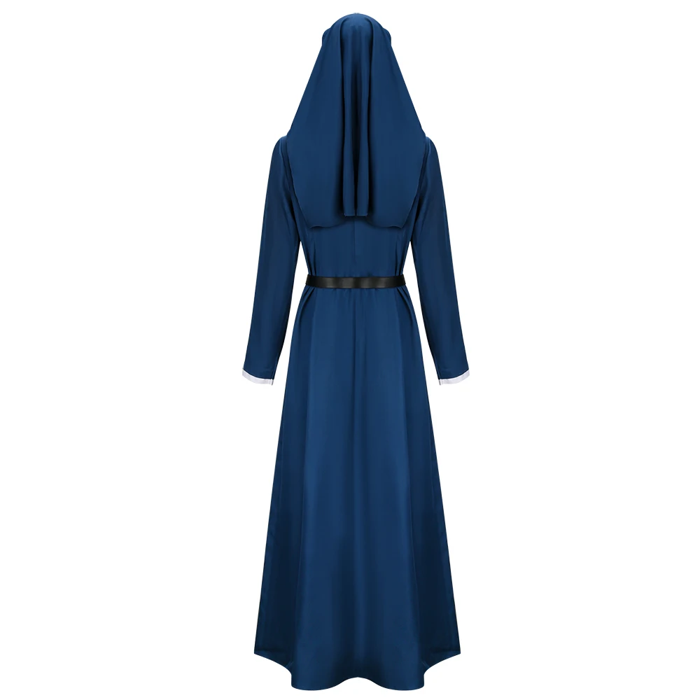 Movie Mrs. Davis Simone Dress Nun Cosplay Costume Halloween Outfits Party Fancy Dress