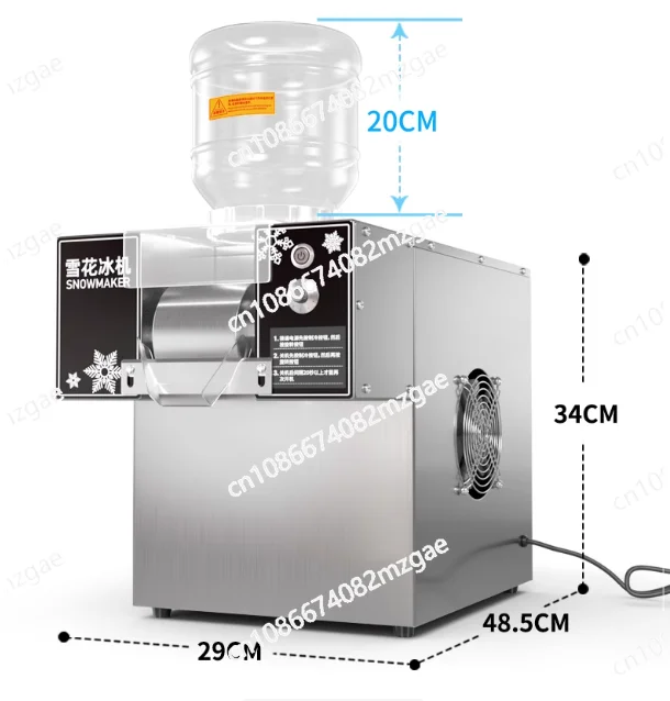 

Машина для производства льда в виде снежинок Коммерческая машина для производства бритого льда с кремом Интернет-знаменитости Маленькая машина для производства льда с молоком Морозильные приборы