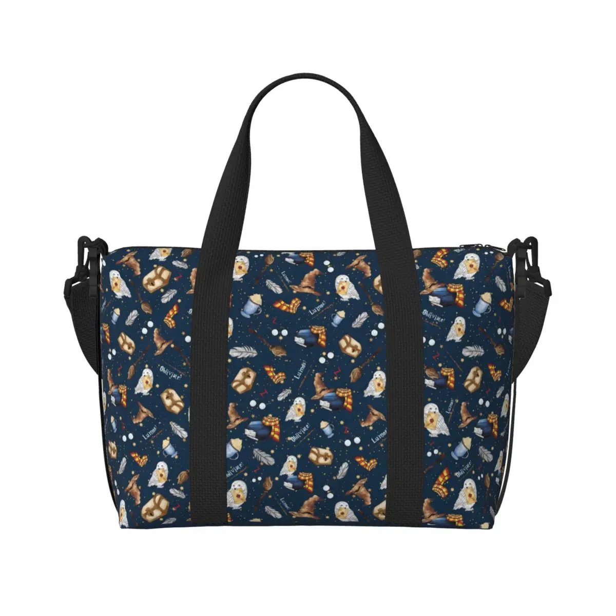 

Большая большая сумка-тоут H-Harrys для женщин, волшебная школьная сумка-шоппер, пляжная дорожная сумка для спортзала