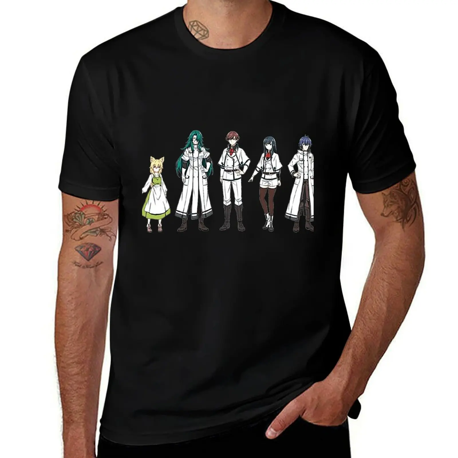 

the wrong way to use healing magic fanart characters T-Shirt new edition customs blue archive men graphic t shirts