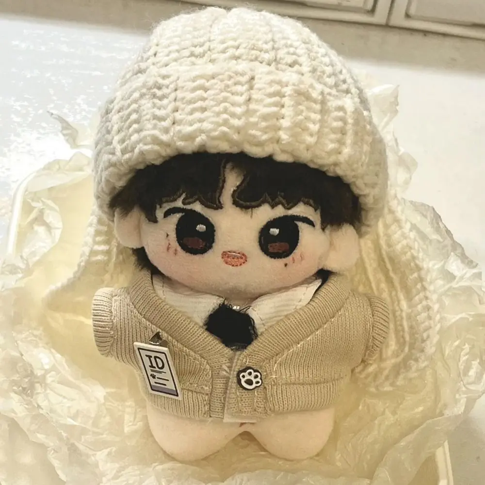 No Attributes Clothes Uniform 10cm Cotton Clothes Shirt Pants Clothes Outfit Suit Lovely Dress Up Set Children's Gift