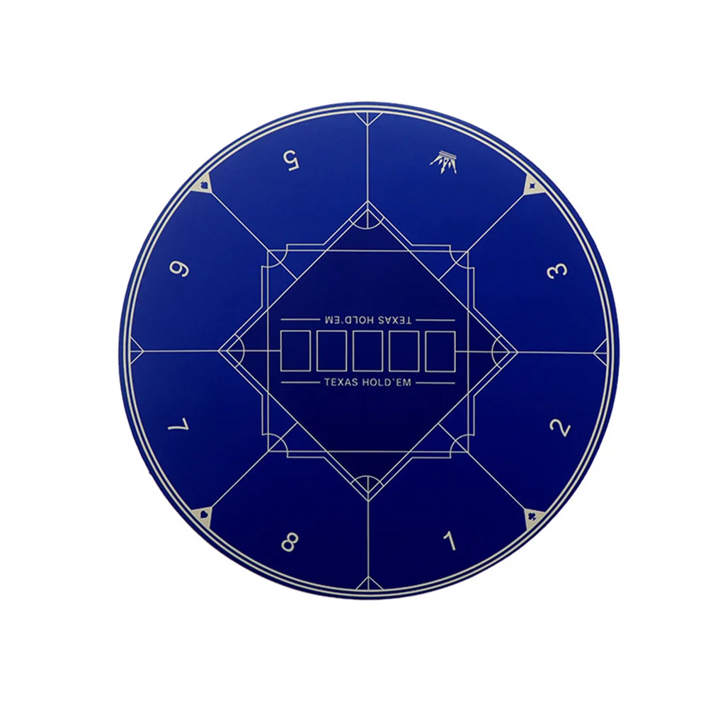 

Professional Rubber Casino Mat Texas Hold'em Poker Table Mat Portable Mahjong Board Games Tablecloth Entertainment Accessories