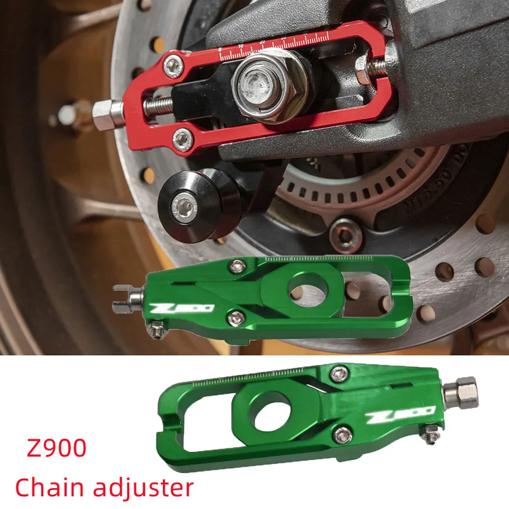 

Алюминиевые регуляторы задней цепи мотоцикла с ЧПУ, натяжитель Catena с катушкой Z 900, аксессуары для Kawasaki Z900/ZR900F