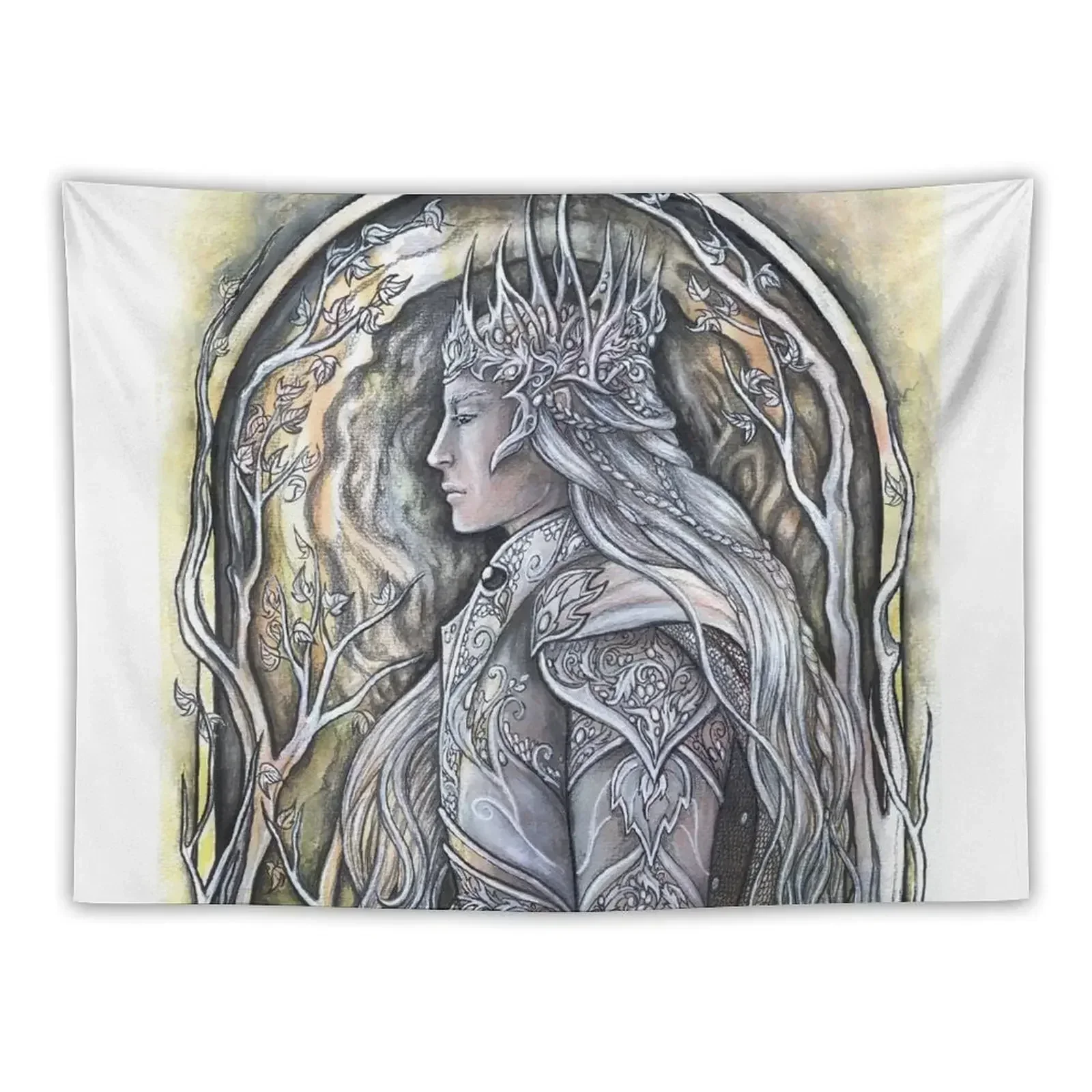 Elven King Tapestry Living Room Decoration Decorative Wall Murals Tapestry