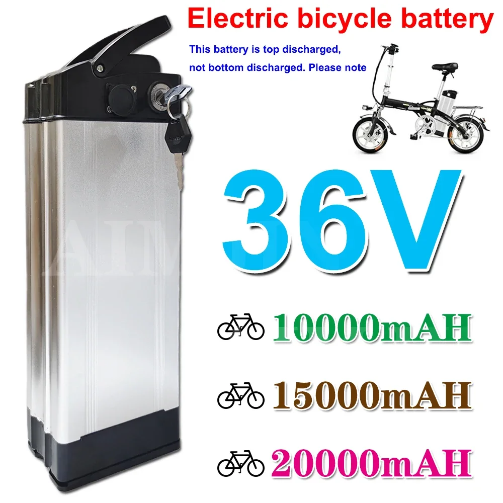 36V rechargeable battery 10-20Ah 18650 Battery with Anti-theft Lock 500W-750W HAIBA Folding Bicycle Battery