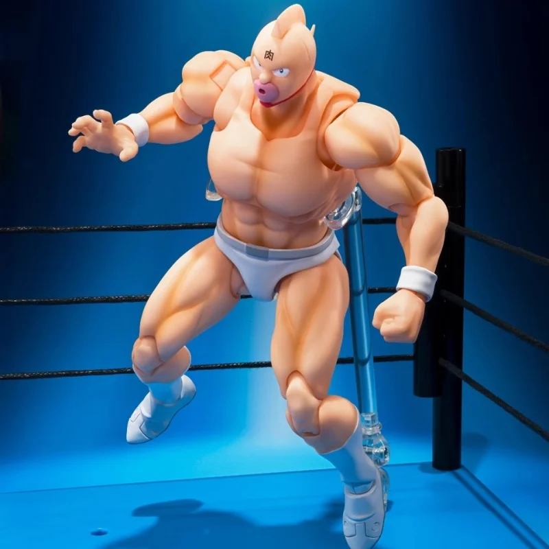 

Bandai Original 1/12 16cm Kinnikuman Primordial Chapter 67296 Wrestler 1/12articulated Moving Figurine