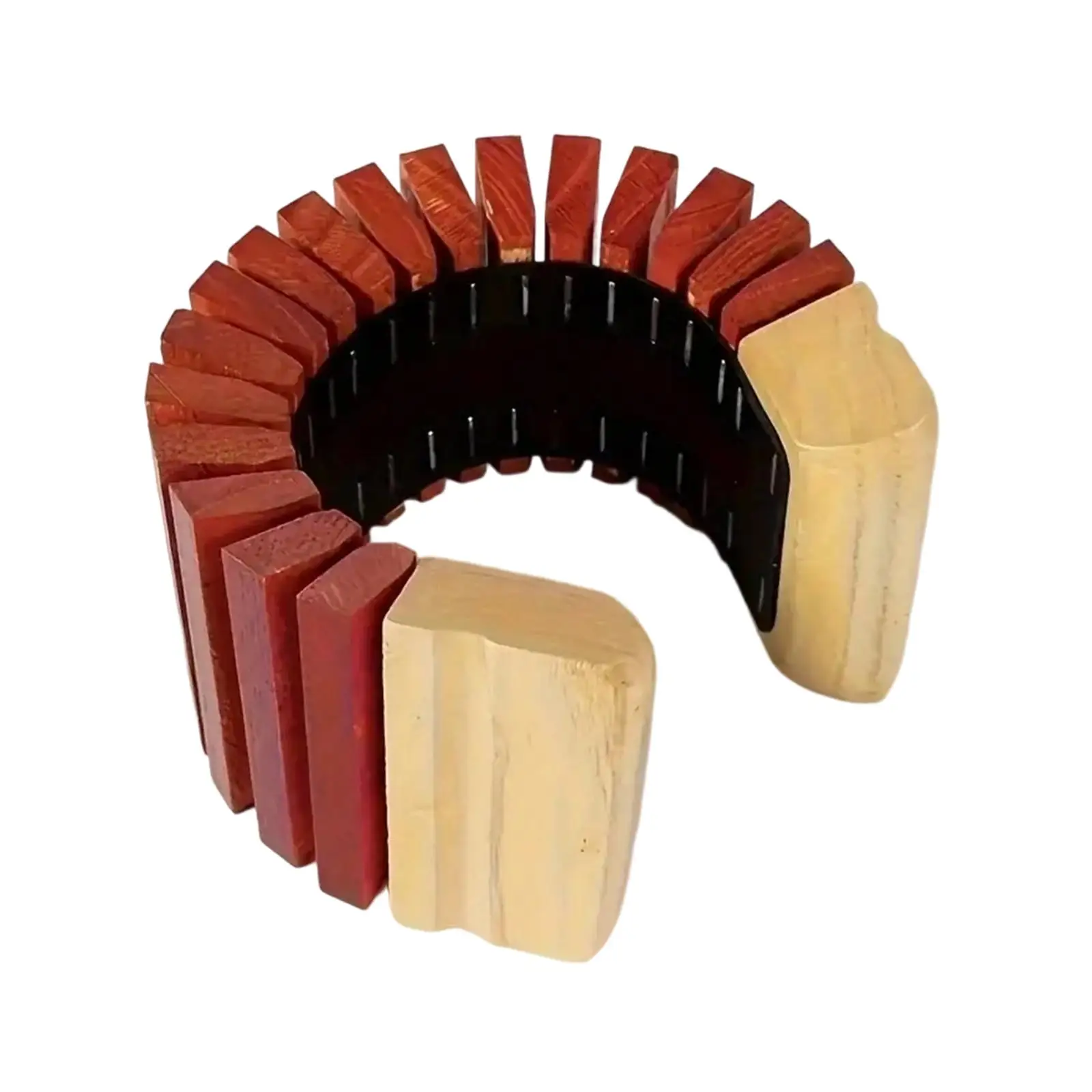 Wooden Music Rhythm Toy Kids Clapper Percussion Instrument Early Educational Sounder for Children Party
