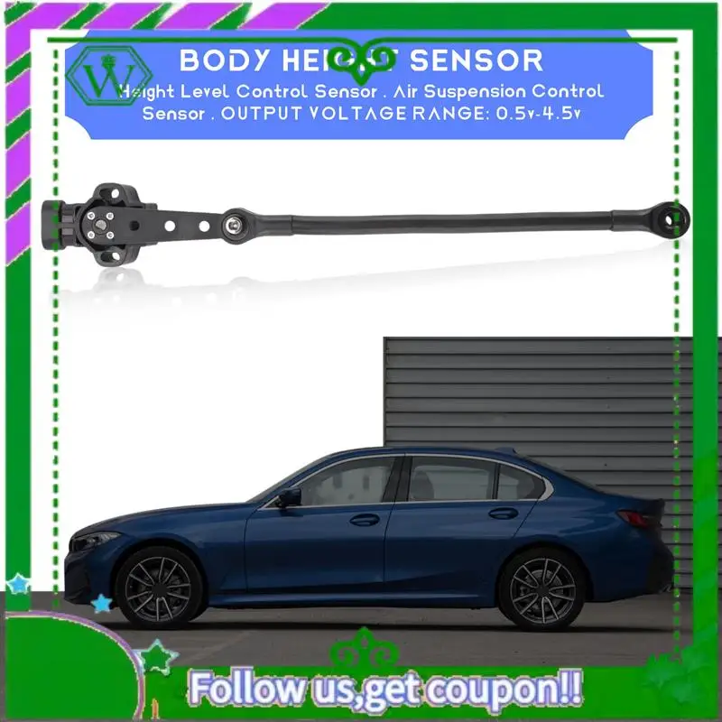 

AC34-AA-ROT-120 AAROT120 Air Suspension Ride Height Leveling Level Control Sensor Part For -BMW 13022120129