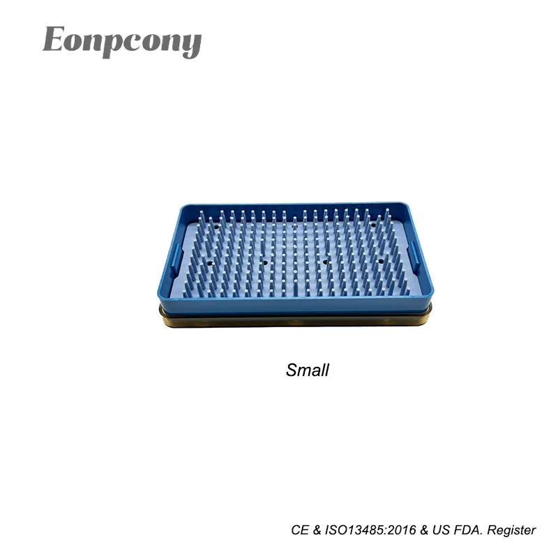 (Small) Plastic Single Layer Sterilization Trays Ophthalmic Surgical Instrument