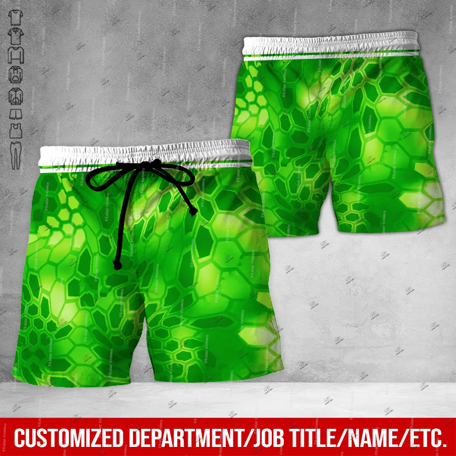 Custom Name Marlin Bass Fishing Reaper Fish Camo Graffiti Retro 3DPrint Unisex Summer Harajuku Casual Shorts Beach Short Pants 1