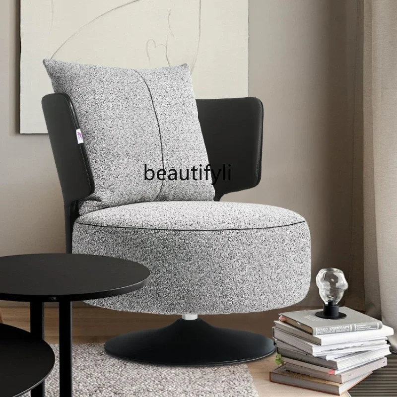 

Leisure chair Modern simple Nordic back chair Living room household single sofa chair