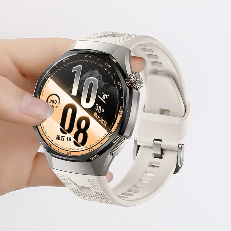 Original Nahtloses Armband für Huawei Watch GT 7 Pro 46mm Sport Silikon Atmungsaktives Armband Correa für Huawei Watch GT 6 Pro Band – Detail 7