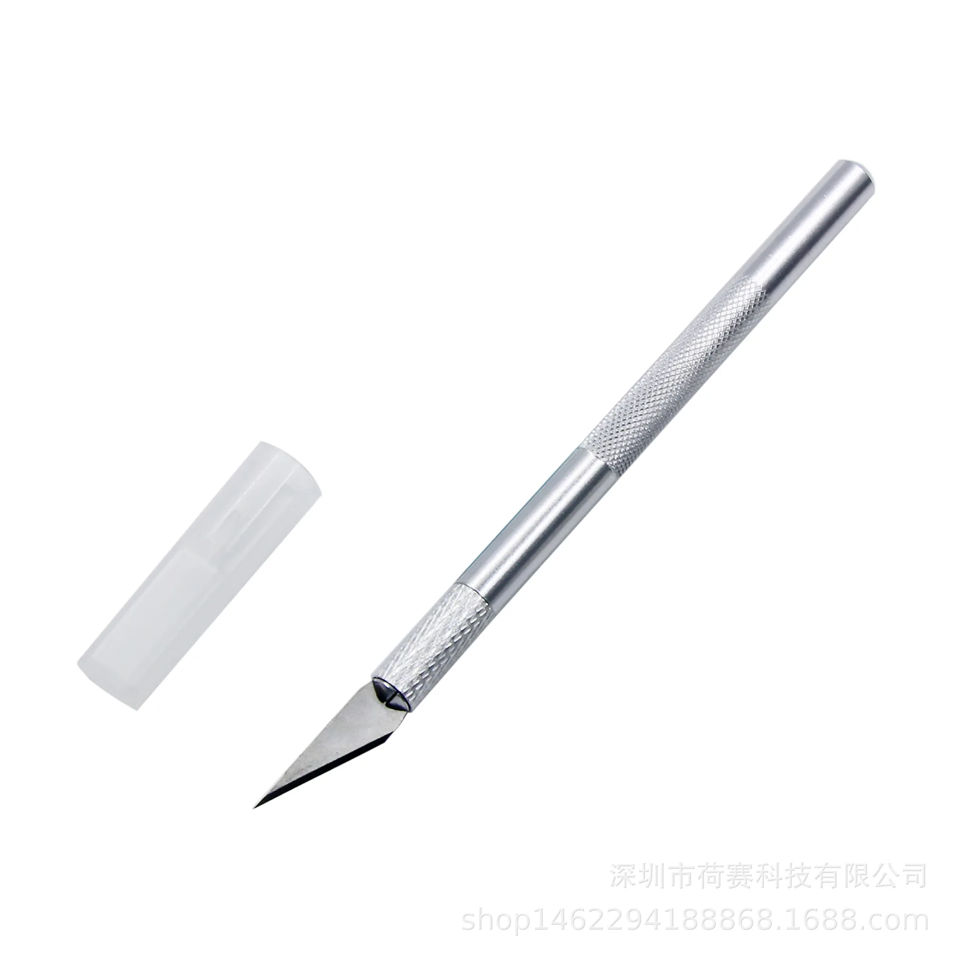 Aluminum Alloy Cutter Knifes Carve Tool Sculpture Engrave Sharp Metal Scalpel Blade