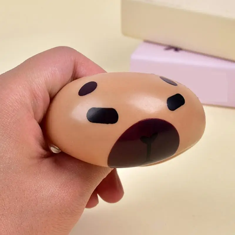 เด็กบีบของเล่น 9X จําลอง Capybara รูปร่าง Fidget Squeeze Ball Ultra-Soft Pinch ของเล่นสําหรับเด็กเด็กหญิงเด็กวัยหัดเดินผู้ใหญ่