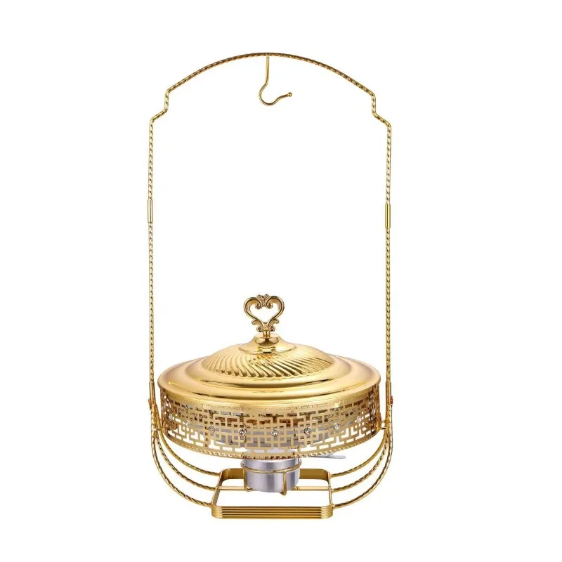 

Insulation alcohol hotel stainless steel food grade light luxury tableware