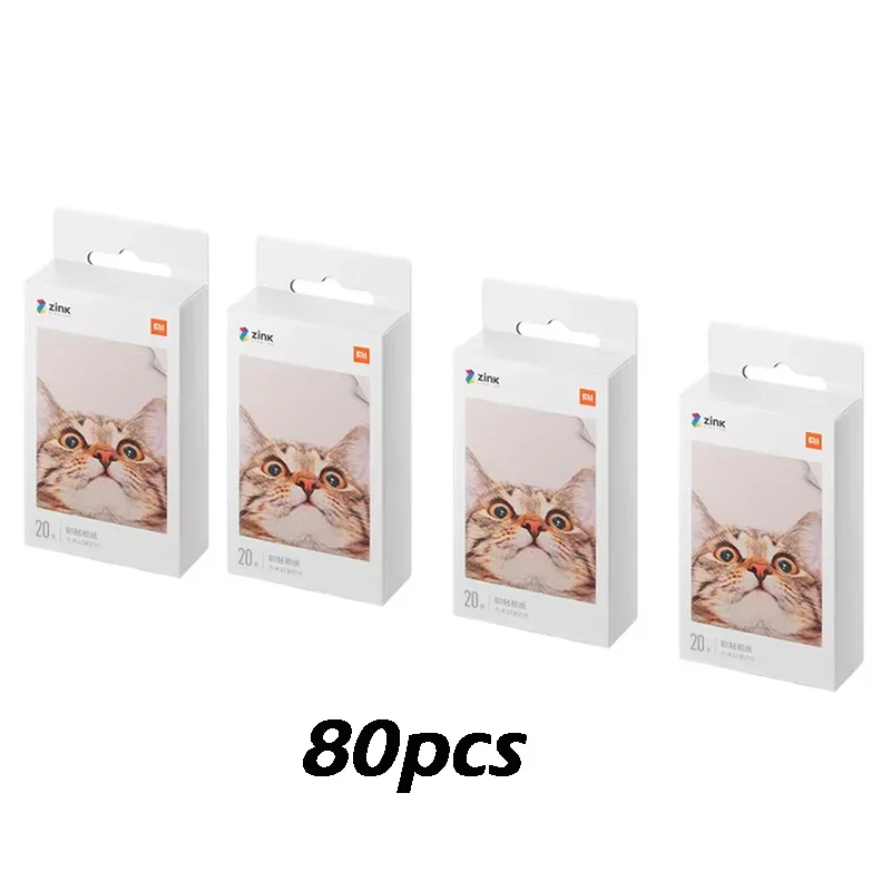 Algemene versie Xiaomi draagbare zakfotoprinter 1S Draadloze Bluetooth thermische print AR Video ZINK zelfklevende kleur