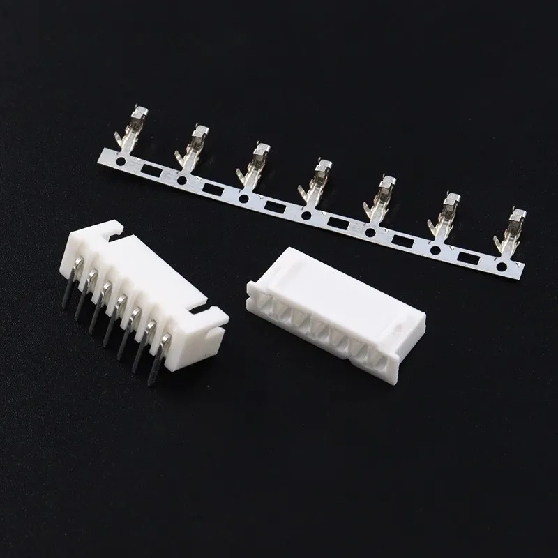 XH2.54mm Connector Plug+Socket Straight/Bent Pin Terminal 2P/3P/4P/5P/6P/7P/8P/10P Electronic Component Kit for DIY Projects