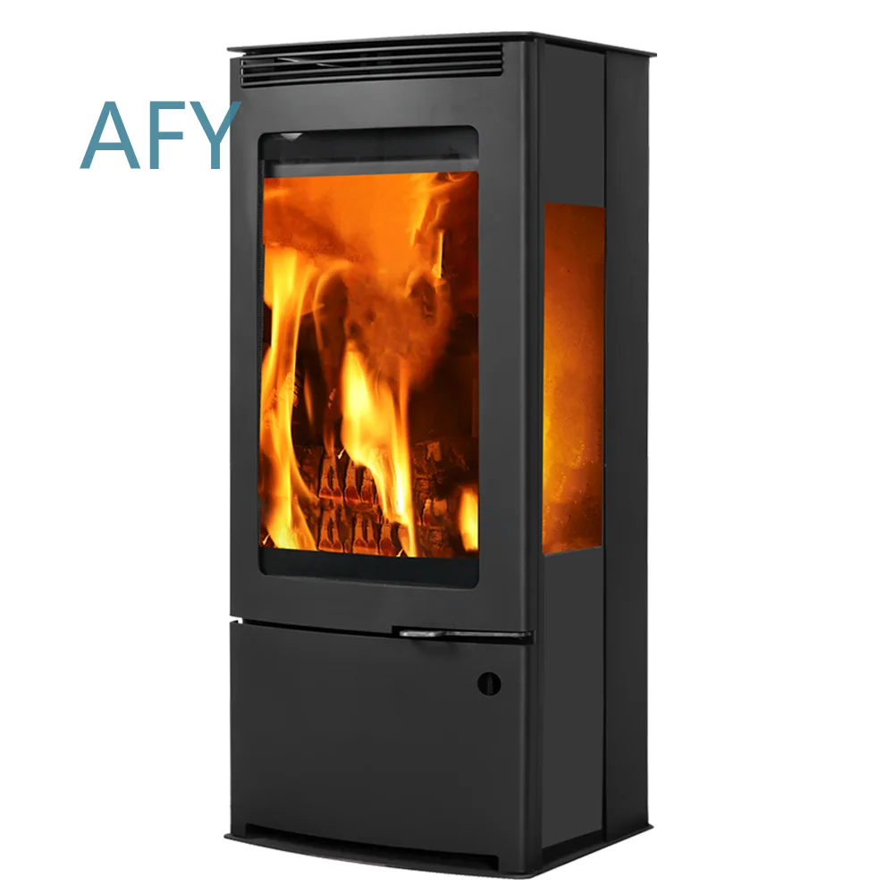 Wood Burning Stove for Indoor Heating for Home Use High Efficiency Low Carbon Emission Wood Stove for Small Space Portable