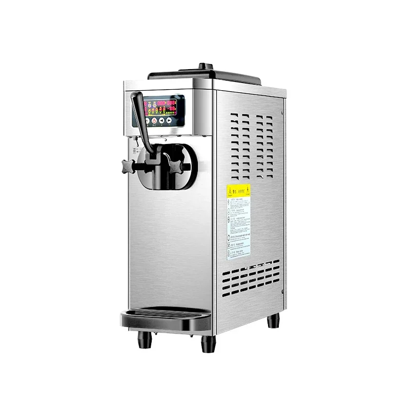 Hand-held Type Single Flavor Small Ice Cream Filling Machine Instant Italy Gelato Soft Ice Cream Making Machine