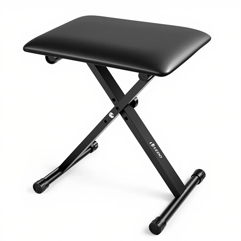 keyboard-bench-x-shaped-height-adjustable-soft-cushion-foldable-bench-portable-seat-keyboard-chair-piano-guitar-black