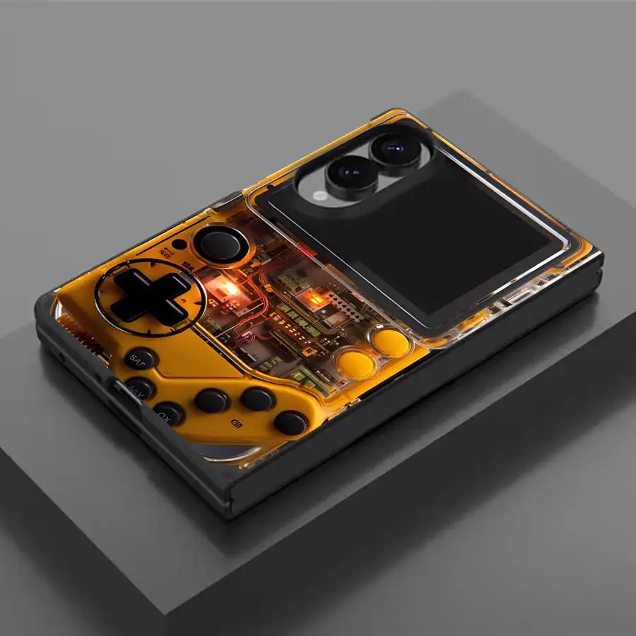 Phone Cover Case for Samsung Galaxy Z Fold8 Wide Fold 8 ZFold ZFold8 Retro Game Console Pattern