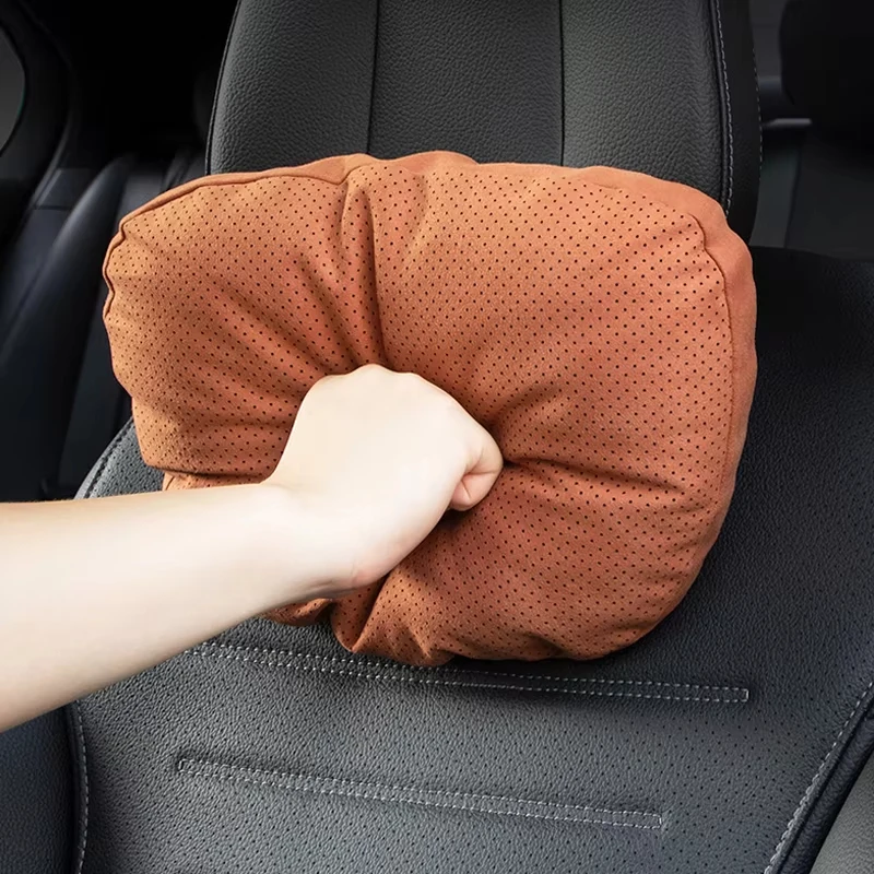 High-Quality Headrest Neck Pillow, Car Seat Lumbar Cushion, Super Soft Neck Protection, Universal Adjustable Car Neck