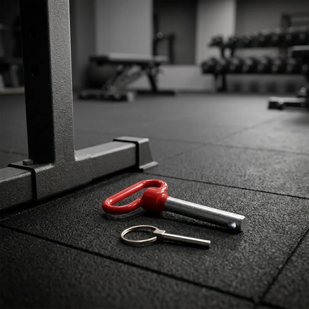 For Power Rack for Power Rack Pin 20mm Fitness Equipment Pin For Squat Rack Q235 Steel Solid Steel Pin Tight Stable Connection