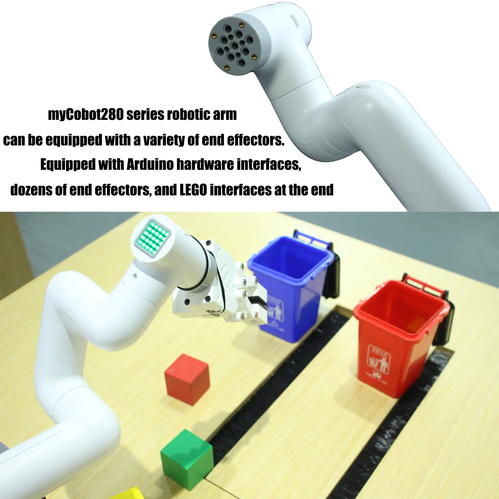 myCobot 280 for Arduino 6 DOF Collaborative Robot Educational Desktop Programming Robot Arm