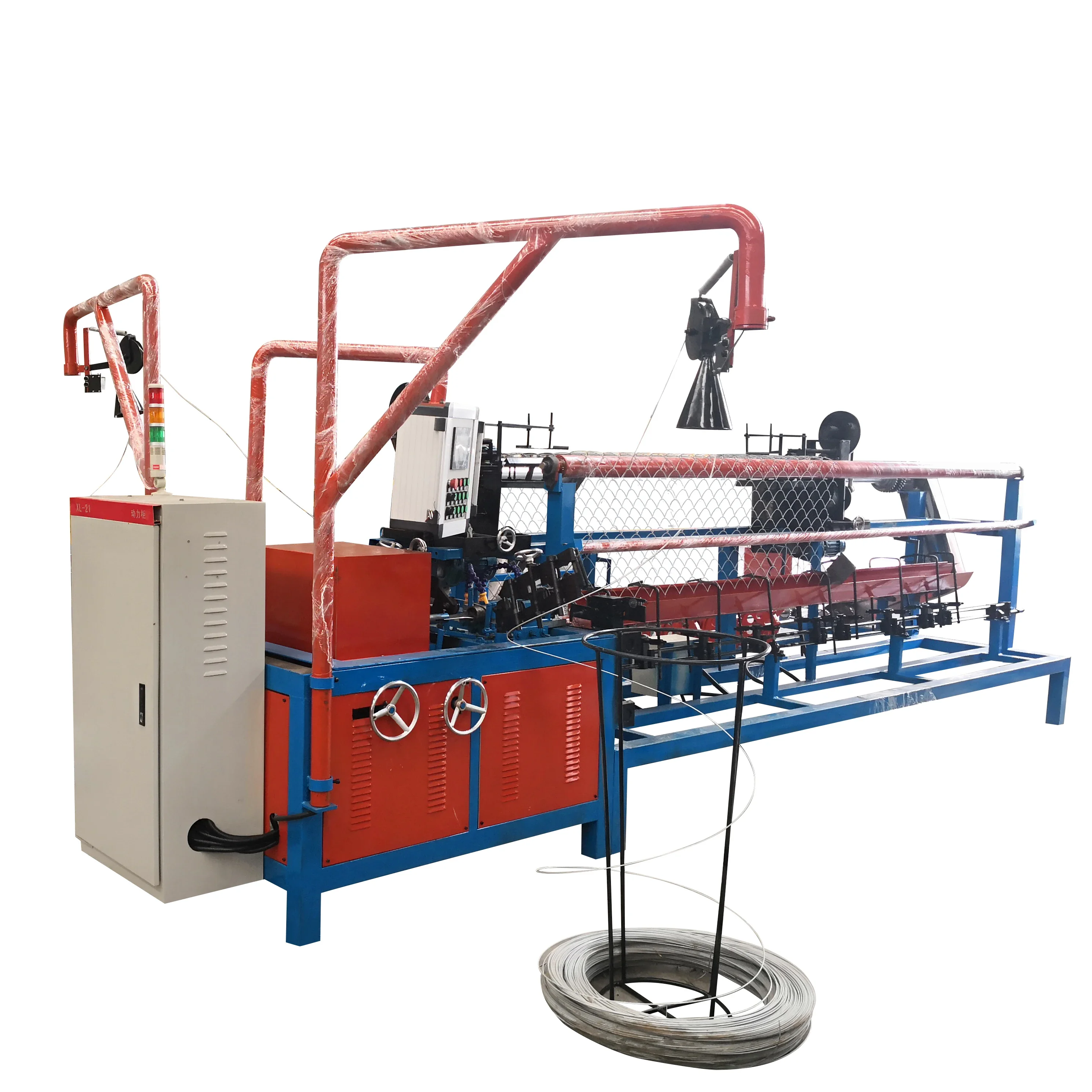 China Zhongqian Supplier Chain Link Fence Making Machine In Metal & Metallurgy Machinery