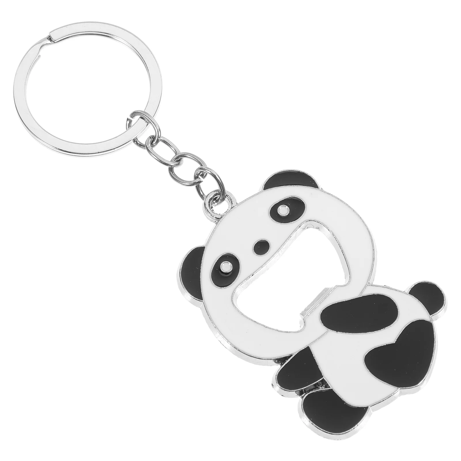 

Panda Key Chain Portable Beer Soda Bottle Opener Novelty Key Ring Holiday Gift keychain bottle opener cute