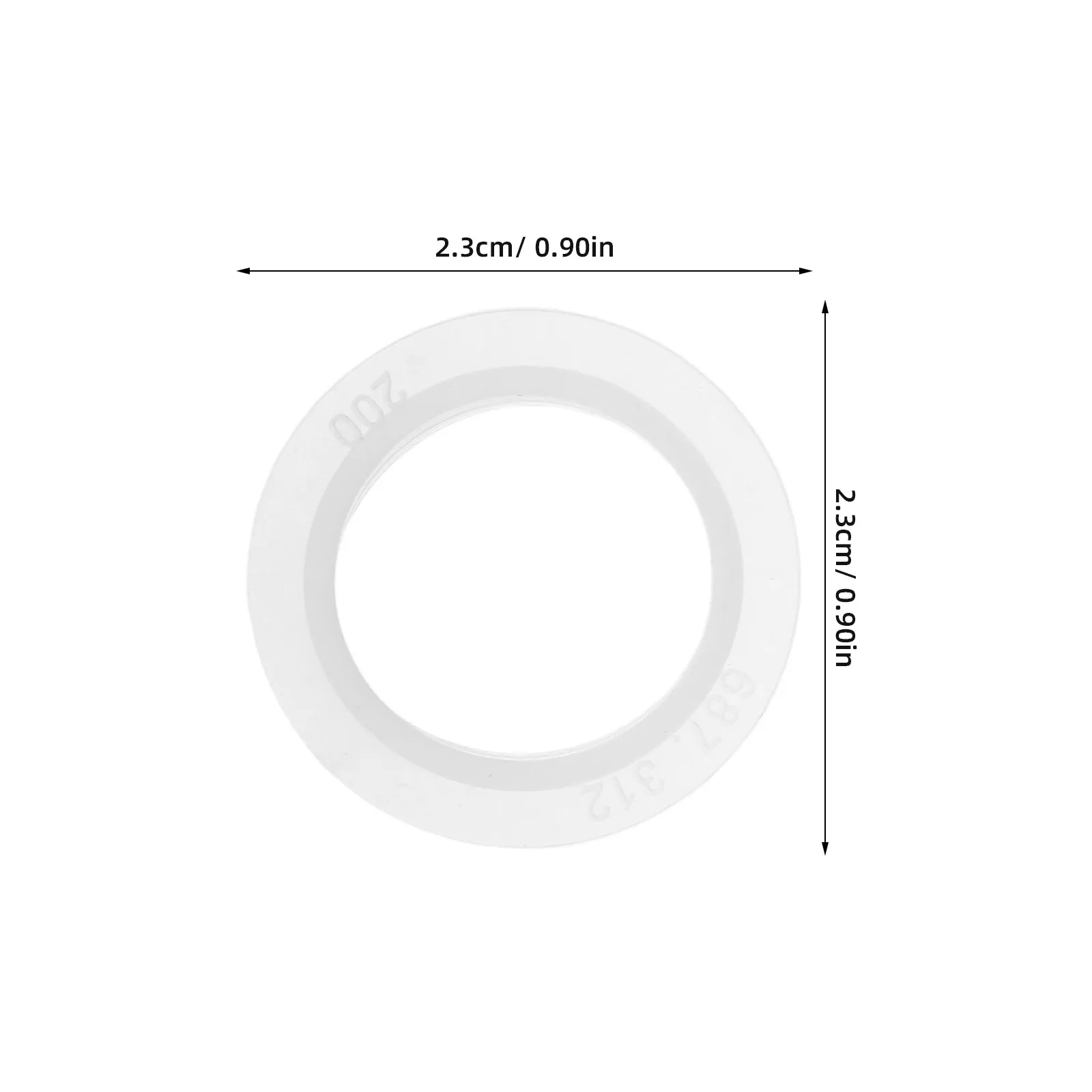 10Pcs Rubber Gaskets Replacement Rubber Washers Set For Mechanic Parking Sensor Adapter Backup Car Radar Seal