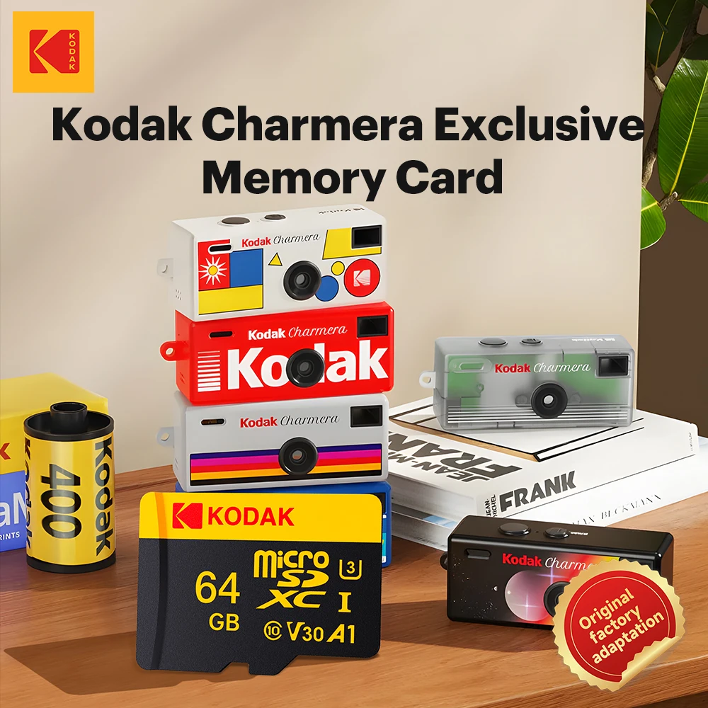 

128GB Kodak Mircosd card for Charmera Digital Camera 32gGB 64GB kodak Camera Micro sd card Memery card With Adapter