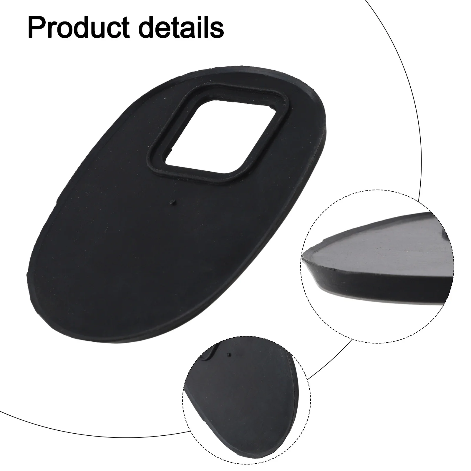 

Rubber Gaskets Antenna Base Gaskets Cost-effective Replacement Easy Install Antenna Gasket Vehicle Maintenance